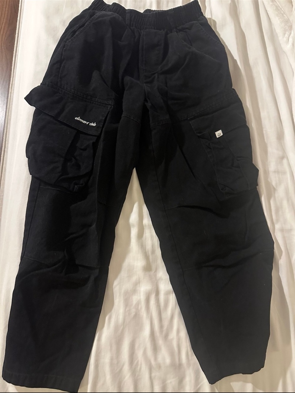 Black Cargo Pants DRMRS Club
